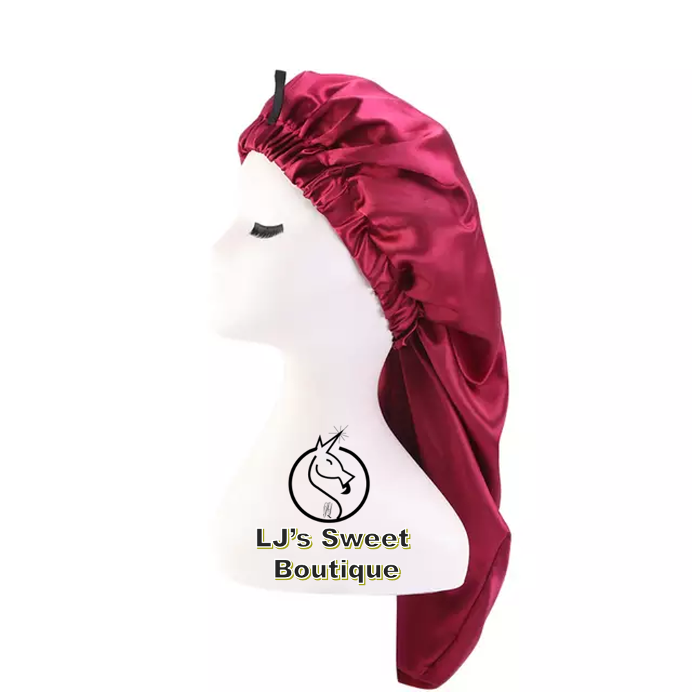 Long satin Bonnets