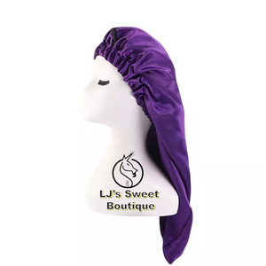 Long satin Bonnets